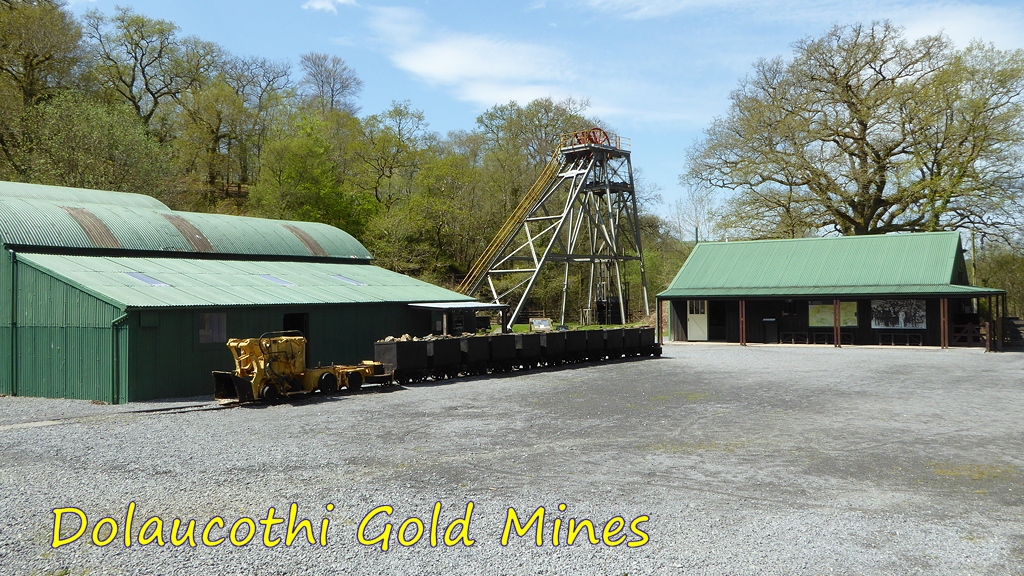 Dolaucothi Gold Mine Yard and Building