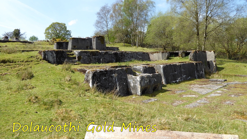 Dolaucothi Gold Mines Remains of Processing Plant