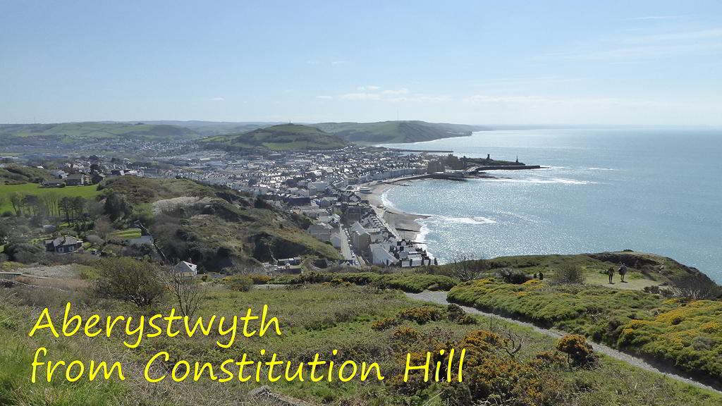 View of Aberystwyth form Constitution Hill