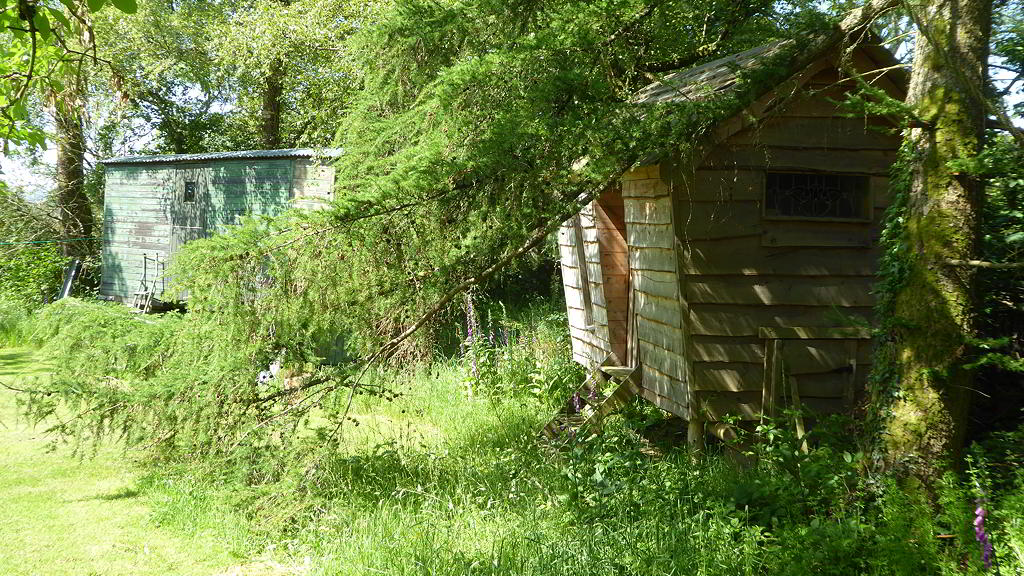 Living Van and Lavatory hut